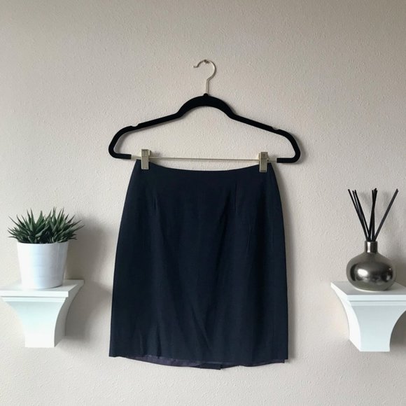 Navy Pencil Skirt - Picture 1 of 5